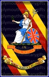 Royal Norfolk Regiment Magnet